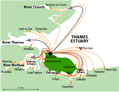 Cruising map